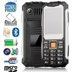 T�l�phone antichoc 2. 0 pouces double sim mobile antichoc 2g �tanche bluetooth yonis
