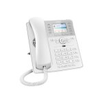 T�l�phone voip snom d735 - 12 lignes - blanc - m�moire de composition abr�g�e rappel