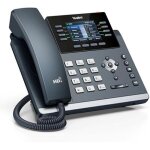 T�l�phone voip - yealink - sip - t44u - mains libres - couleur noir - 2. 8 pouces