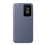 Flip cover - samsung - galaxy s24 + - violet - semi - rigide - rabat