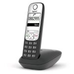 T�l�phone sans fil - gigaset - gigaset a690 iberia - noir - dect - r�pondeur int�gr�