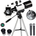 T�lescope astronomique professionnel monoculaire 150x lunette de voyage ext�rieure r�fractive avec tr�pied ...