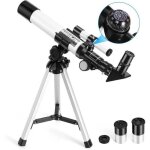 Tlescope pour enfants - tlescope portable astronomique avec boussole et tlescope rfracteur trpied ...