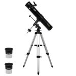 T�lescope - omegon - 130 / 920 - r�flecteur newton 130 mm - monture �quatoriale type c - 260x max