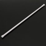 Barre tringle  rideau de douche extensible - tempsa - tlescopique - blanc - 13 cm - classique - intemporel ...