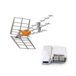 Antenne tnt - televes - dat boss uhf - amplificateur compact 2 sorties - gain 17db  32db - protection ...