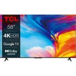 Tlvision led tcl 58p635 - blanc - 4k uhd - smart tv