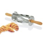 Tellier - rouleau coupe croissants professionnel inox poignes bois u