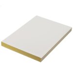 Tempsa 1 set / 100pcs a4 papier imprimante sticker autocollant adh�sif laser jet dencre