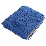 Tempsa 100cmx200cm filet de pche en fil de coton pour dcoration maison bleu fonce