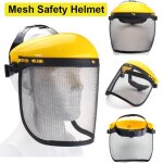 Tempsa 1pcs casque de sécurité protection 39 x 20cm fauche jardin Tempsa 1pcs casque de sécurité protection 39 x 20cm fauche jardin