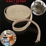 Tempsa 4. 5m mche plate coton pour lampe ptrole lanterne oil lamp wick largeur 13mm