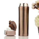 Tempsa 500ml thermos de the mug isotherme dacier inoxydable tasse cafe bouteille deau 12 heures or 500ml ...