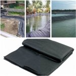 Tempsa - bche bassin - 8x6m - paisseur 0. 12mm - pvc - membrane impermable rservoir tang pisciculture ...