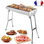 Tempsa bbq barbecue � charbon pliable en acier inox four grille de cuissonavec grande taille jardin ext�rieur ...