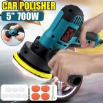Tempsa coffret polisseuse - lustreuse de voiture - 11 disques 125mm - 700w
