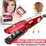 Tempsa fer  lisser lisseur cheveux vapeur lectrique led temprature contrle