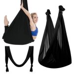 Tempsa hamac de yoga a�rien elastique anti - gravit� sport noir