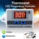 Tempsa numrique thermostat temprature contrleur rgulateur + sonde 220v 10a