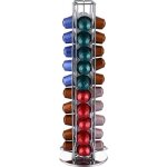 Tempsa supports dosettes 360° rotatif porte pour capsules café nespresso distributeur en métal chromé ... Tempsa supports dosettes 360° rotatif porte pour capsules café nespresso distributeur en métal chromé ...