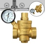 Tempsa - valve eau pression réducteur dn20 - laiton - jauge flux 0. 1 - 0. 8mpa Tempsa - valve eau pression réducteur dn20 - laiton - jauge flux 0. 1 - 0. 8mpa