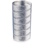 Tubage souple mtallique - ten - ten inox - gaz / fioul - d. int 140 d. ext 146