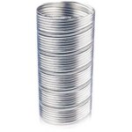 Tubage souple mtallique ten inox - ten - inox 316 - diamtre 155 / 161