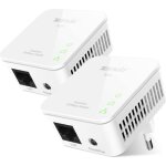 Tenda cpl kit prise homeplug av200mbit / s 2 ports lan prise eu iptv voip accs internet p200