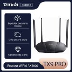 Routeur tenda tx9 pro 3000 mbps double - bande wifi 6