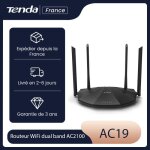 Tenda routeur wifi ac2100 dual band ports gigabit configuration facile usb 2. 0 mu - mimo ipv6 idal ...