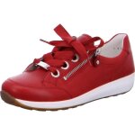 Tennis basket basses ara osaka rouge femme - cuir - lacets - confort exceptionnel Tennis basket basses ara osaka rouge femme - cuir - lacets - confort exceptionnel