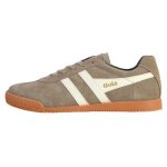 Tennis basket basses gola harrier suede rhino / blanc / marine homme