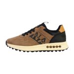 Basket cuir napapijri slate - noir / marron