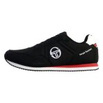 Tennis basket basses - sergio tacchini - nantes noir rouge - homme