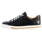Tennis basses - clarks - un maui lace - femme - cuir noir - confort exceptionnel