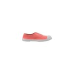 Tennis femme bensimon lacet flamingo - bensimon - amarante - rond - synth�tique