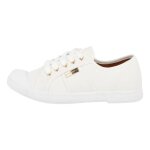Tennis - les tropeziennes - cloruni - blanc - femme - lacets plats - confort exceptionnel
