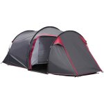 Tente de camping 2 - 3 pers. fi 426x206x154cm gris
