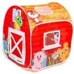 Tente de camping - ferme molto - centre de jeux - 25 balles - multicolore - 24 mois et plus