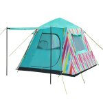 Tente de camping familiale 3 places - kingcamp - mod�le burano - 210 x 210 x 140 cm