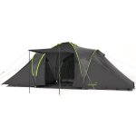 Tente de camping familiale dme - skandika daytona 6 - 3 cabines - 6 personnes - grand sjour - marquise ...