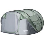 Outsunny - tente camping - polyester - 263x220x123cm - vert