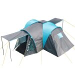 Tente dme familiale camping - skandika hammerfest 6 plus - 6 personnes - 2 cabines sombres colonne deau: ...