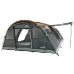 Tente familiale de camping tunnel - skandika gotland 6 - 6 personnes - 540 x 450 cm - tapis de sol cousu ...