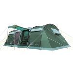 Tente familiale tunnel 10 personnes - skandika montana 10 sleeper protect - tapis de sol cousu - 2 cabines ...