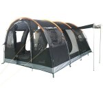 Tente familiale tunnel camping skandika gotland 4 sleeper protect - tapis de sol cousu - cabines sombres ...