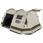 Tente familiale tunnel - skandika kambo 6 - 6 personnes - camping - 3 entres marquise avance