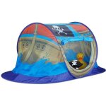 Relaxdays tente de jeu pour enfant pop - up motif pirate int�rieur et ext�rieur hlp: 68 x 170 x 85 cm ...