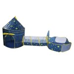 Tente pour enfants - surenhap - tunnel dintrieur - piscine  balles - assemblage rapide - toiles bleues ...