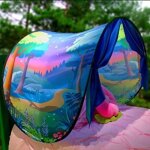 Tente de lit pliable tente de rve enfants jouer tente intrieure fille garon fantasy dream house cadeaux ...